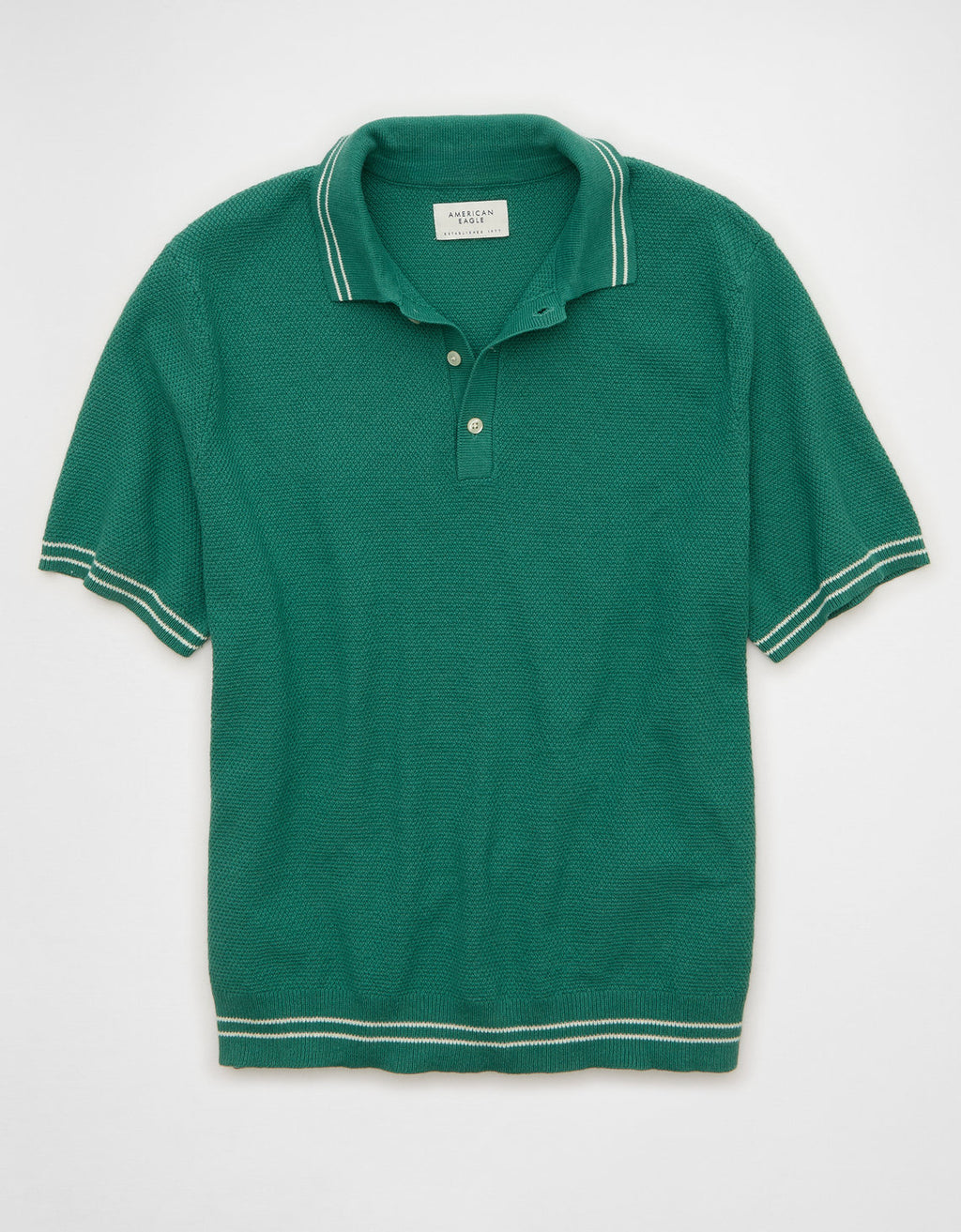 Polo de Suéter Ae - Verde 1148_2249_307_f