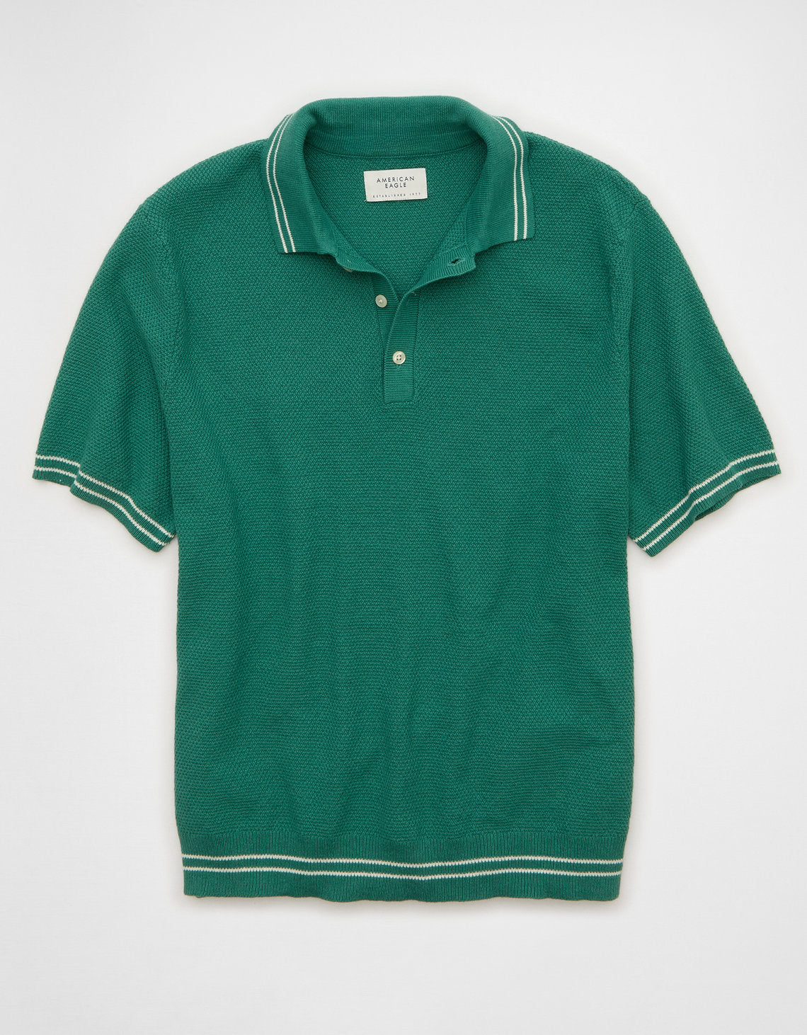 Polo de Suéter Ae - Verde 1148_2249_307_f