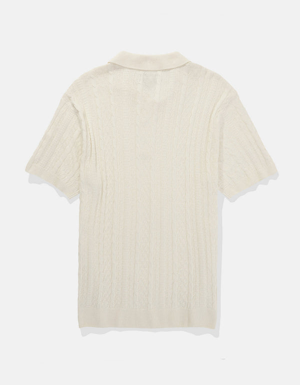 Camiseta Tipo Polo Manga Corta Hombre AE - Generico