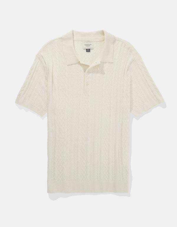 Camiseta Tipo Polo Manga Corta Hombre AE - Generico