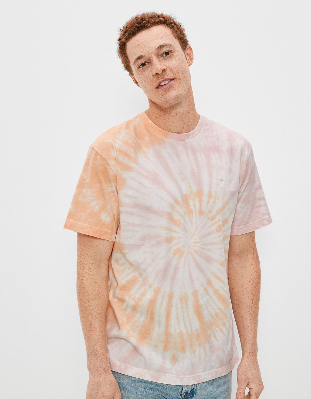 Camiseta Ae Súper suave, Tie-dye - Naranja 1162_2897_800_of