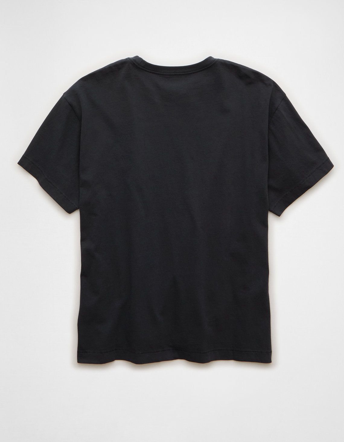 Camiseta ajustada desgastada Ae. - Negro 1162_4972_167_b