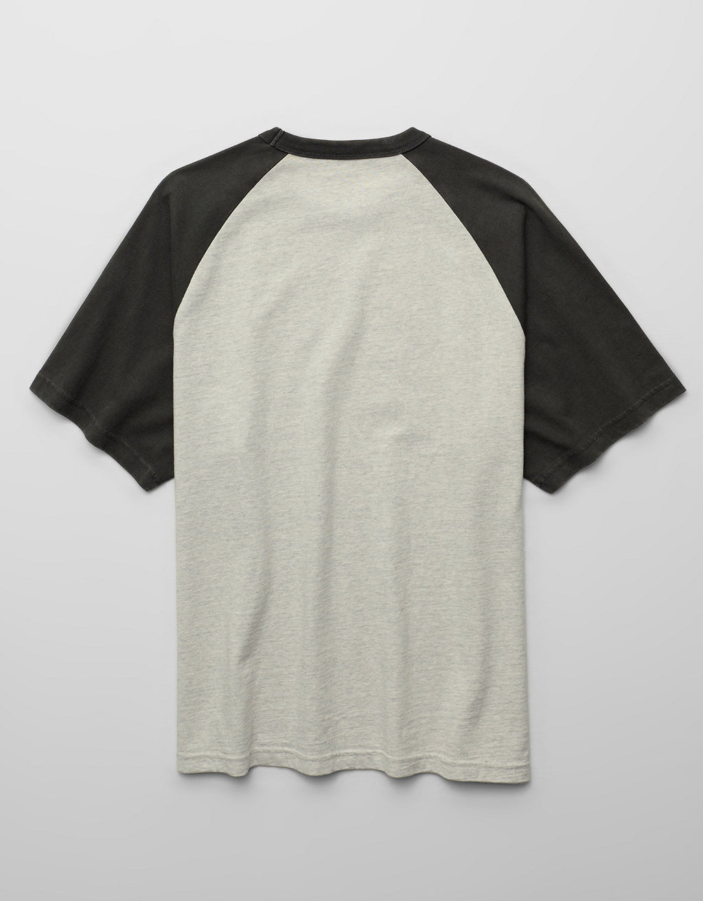 Camiseta de peso pesado relajada con mangas raglán - Gris 1162_5311_092_b