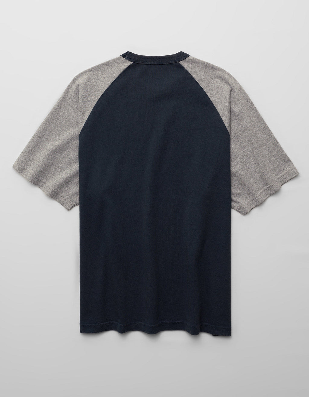 Camiseta de peso pesado relajada con mangas raglán - Azul 1162_5311_410_b