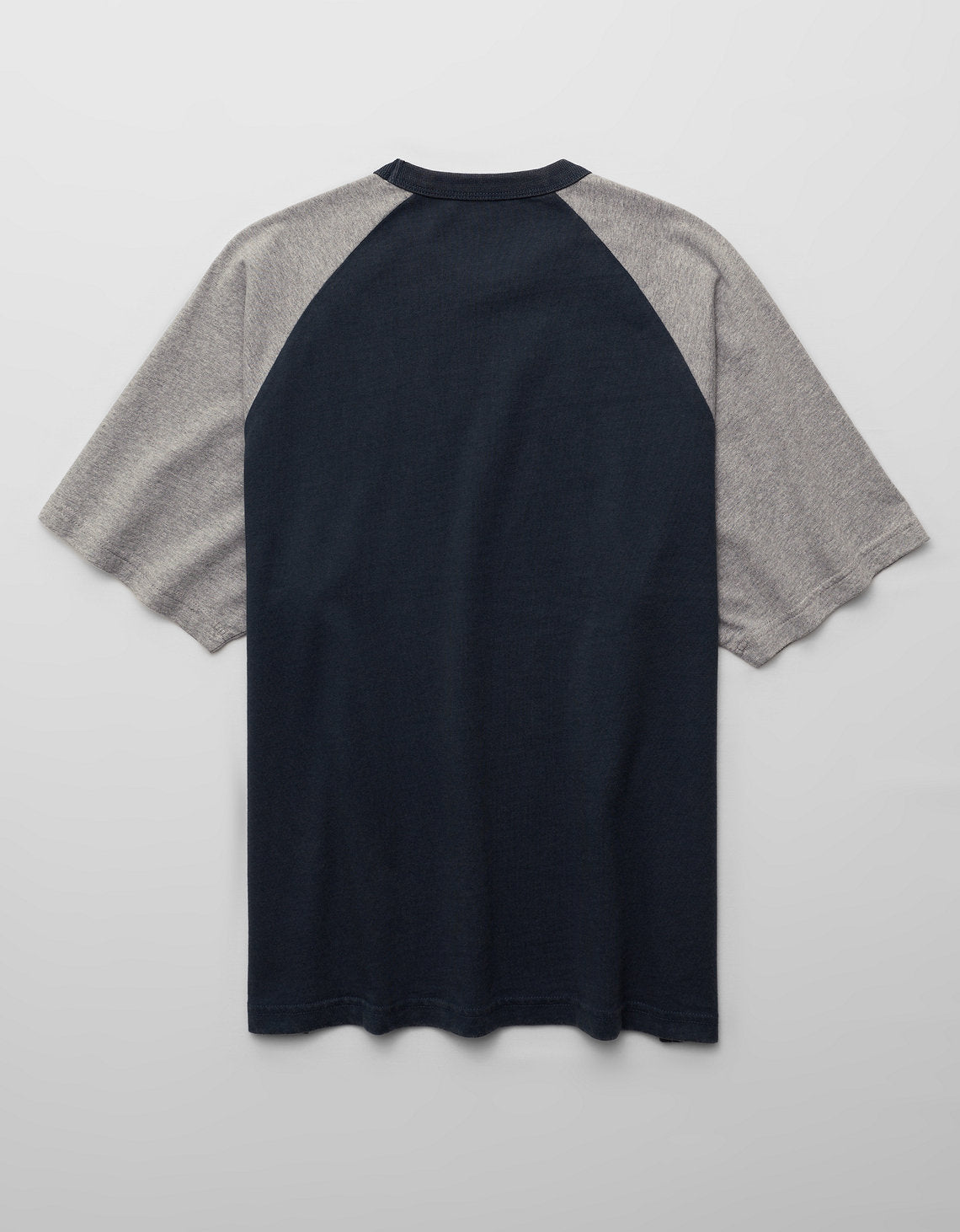 Camiseta de peso pesado relajada con mangas raglán - Azul 1162_5311_410_b