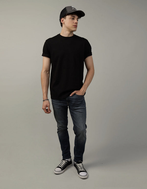 Camiseta Oversized Ae - Negro