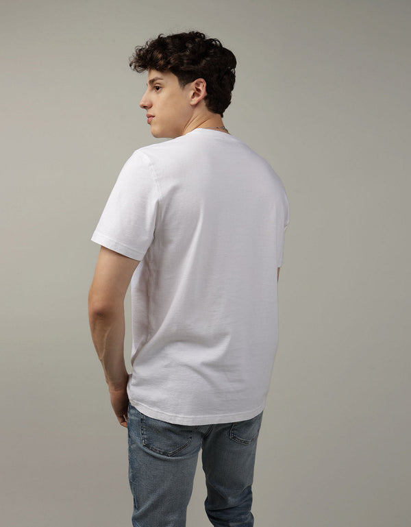 Camiseta Oversized Ae - Blanco