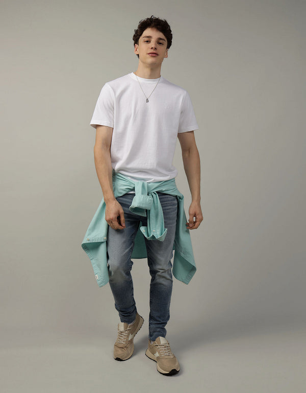 Camiseta Oversized Ae - Blanco