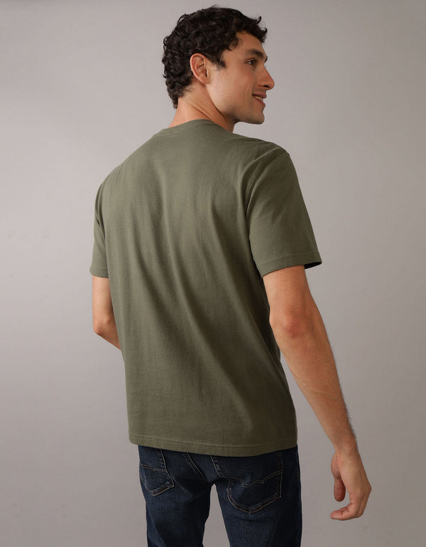Camiseta Oversized Ae - Verde