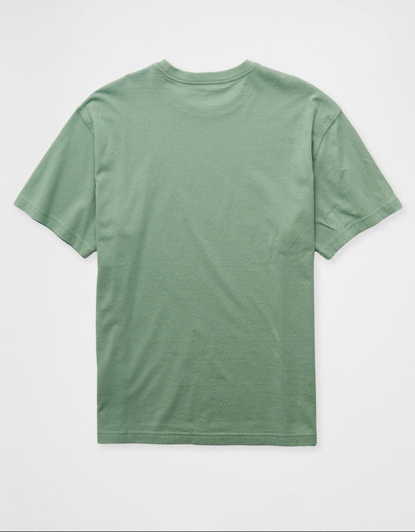 Camiseta Oversized Ae - Rosa