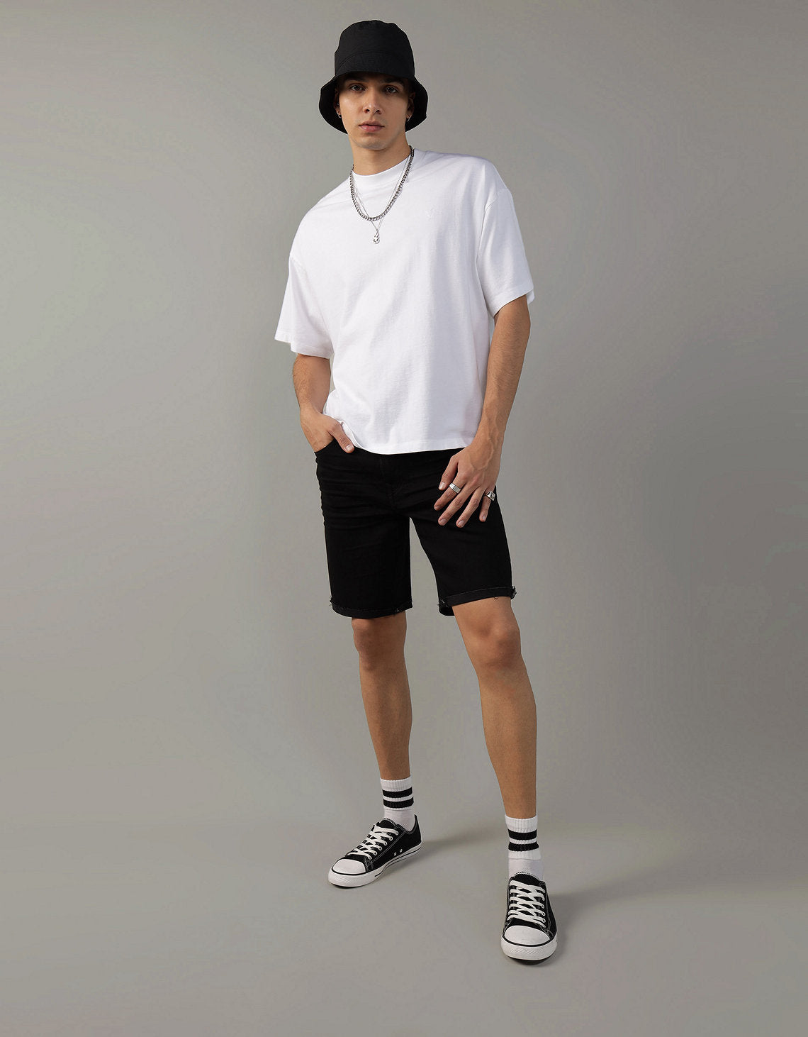 Camiseta de cuello redondo Ae - Blanco 1164_3664_100_of