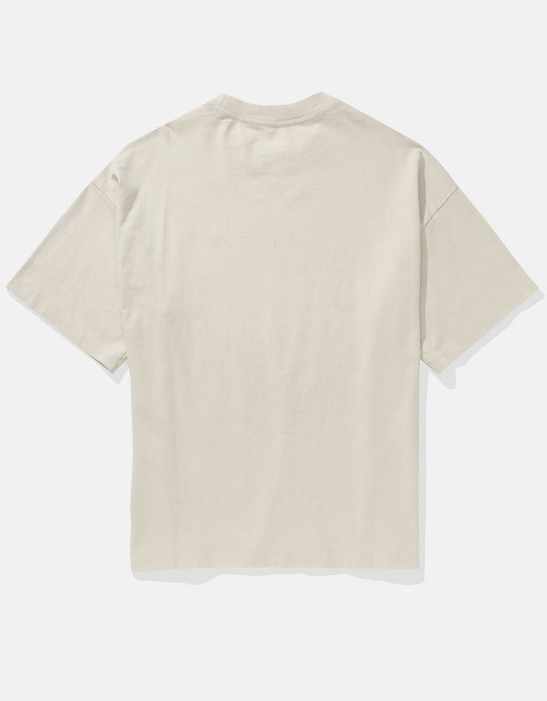 Camiseta de cuello redondo Ae - Beige