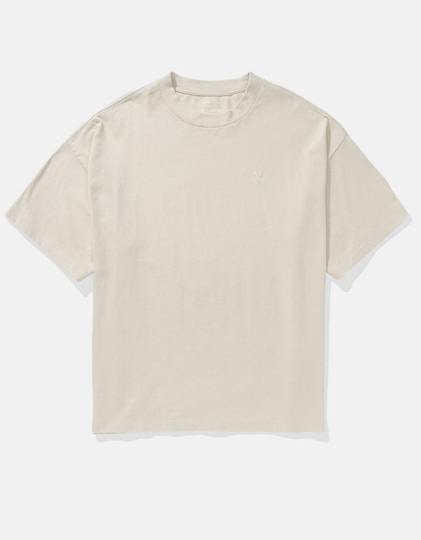 Camiseta de cuello redondo Ae - Beige