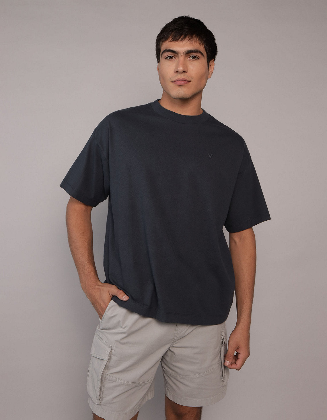 Camiseta de cuello redondo Ae - Blanco 1164_3664_167_of
