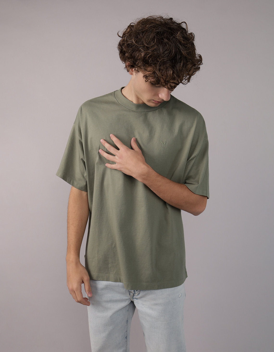 Camiseta de cuello redondo Ae - Generico 1164_3664_347_of