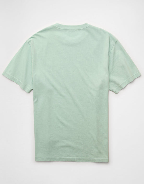 Camiseta de ajuste estándar Ae Lived-in - Verde