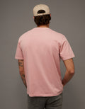 Camiseta de ajuste estándar Ae Lived-in - Rosa 1164_4155_670_ob