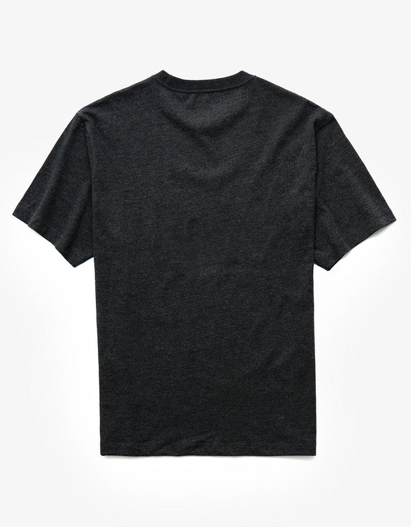 Camiseta manga corta básica de hombre AE - Negro