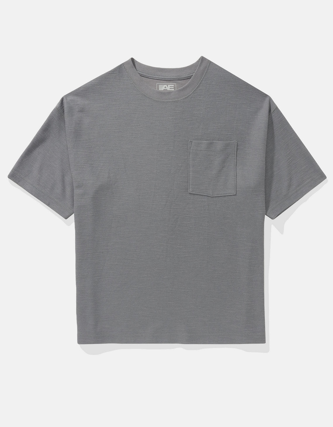Camiseta Oversized Ae - Gris 1164_4669_024_f