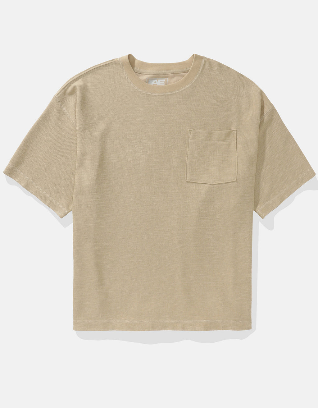 Camiseta Oversized Ae - Caqui 1164_4669_204_f
