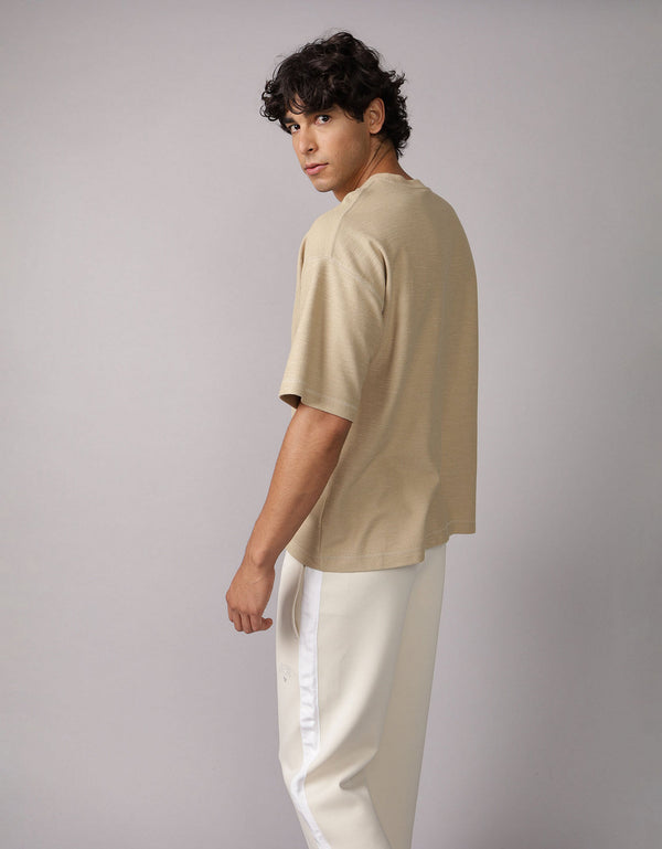 Camiseta Oversized Ae - Caqui