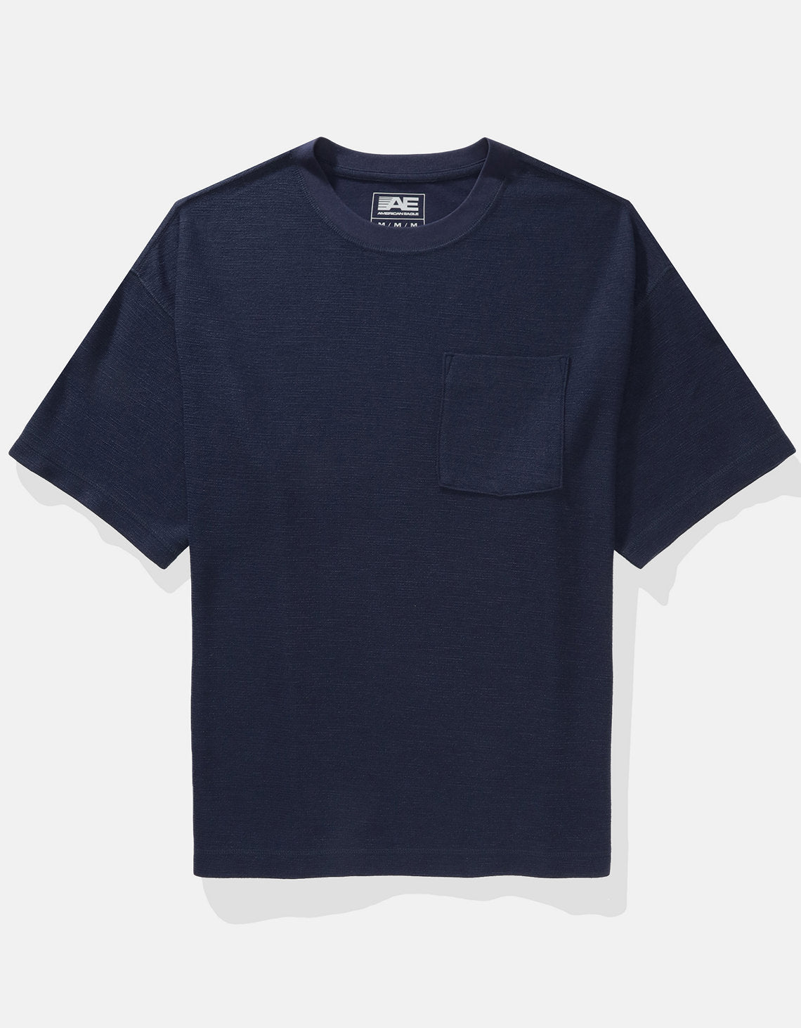 Camiseta Oversized Ae - Azul 1164_4669_410_f