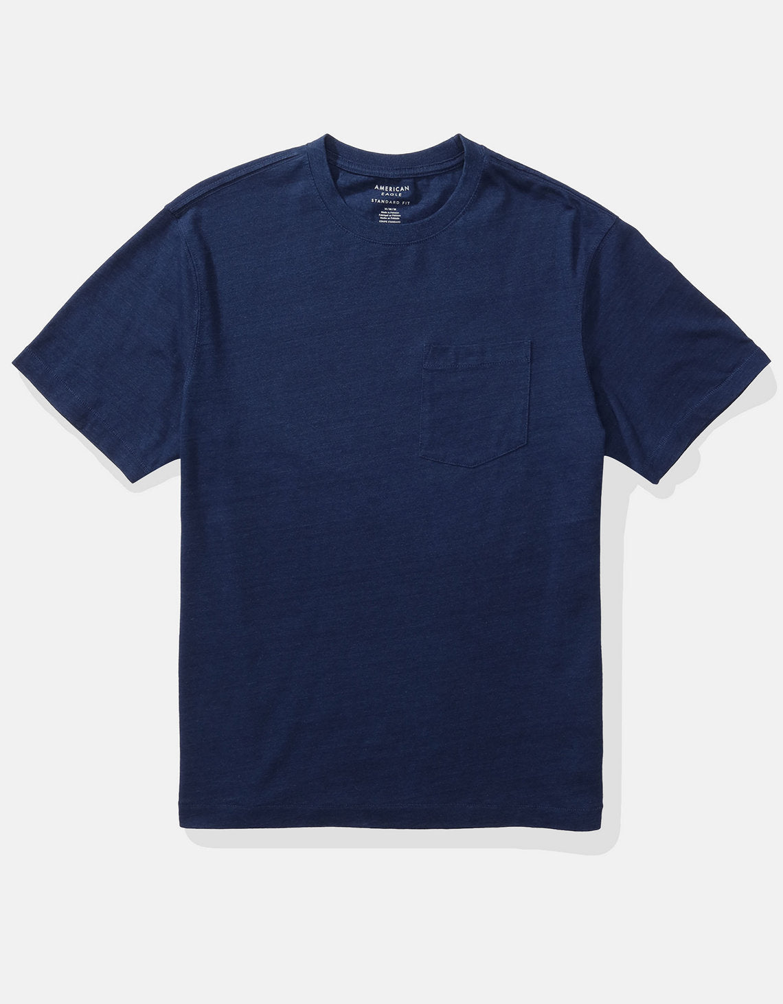 Camiseta de Cuello Redondo Ae - Azul 1164_4826_451_f