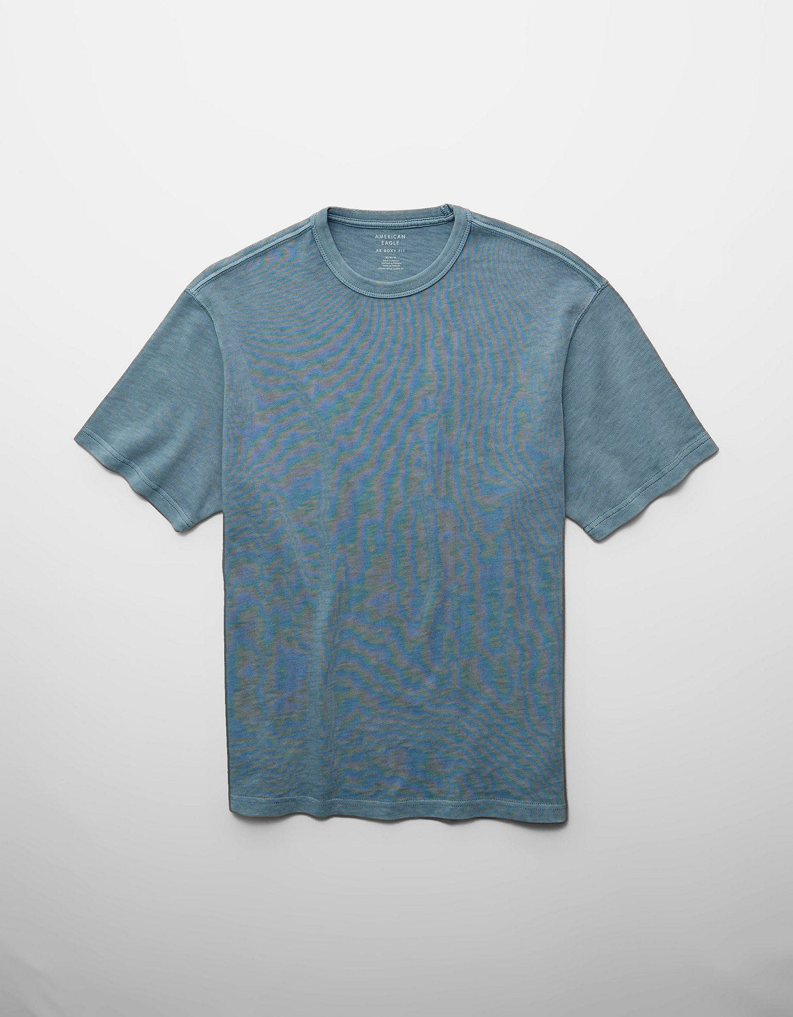 Camiseta Tejida Boxy Ae - Azul 1164_4971_401_f