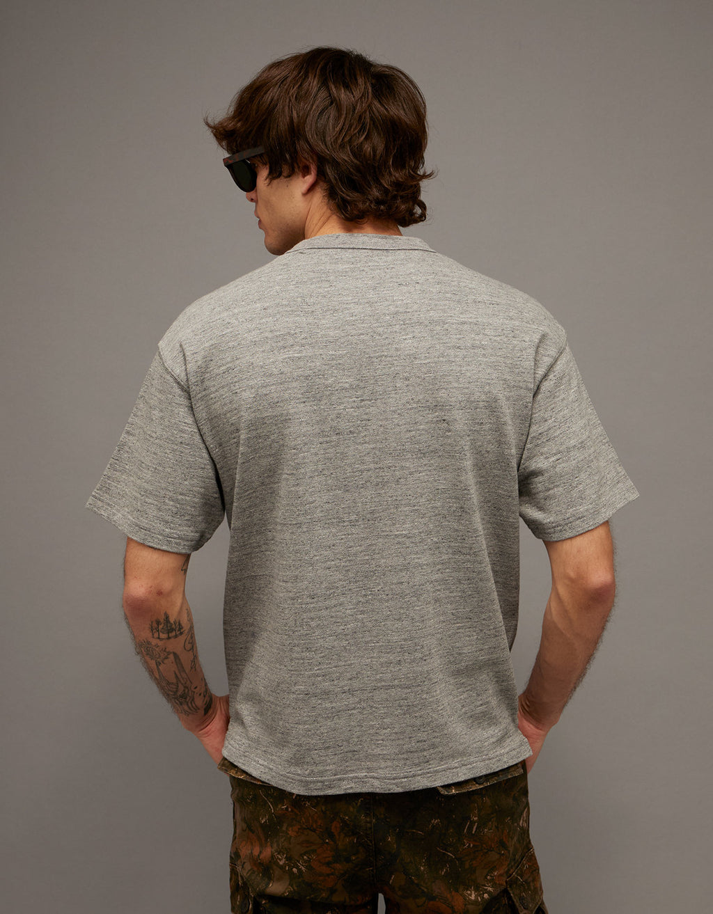 Camiseta de tejido slub Ae Boxy - Generico 1164_4991_050_ob