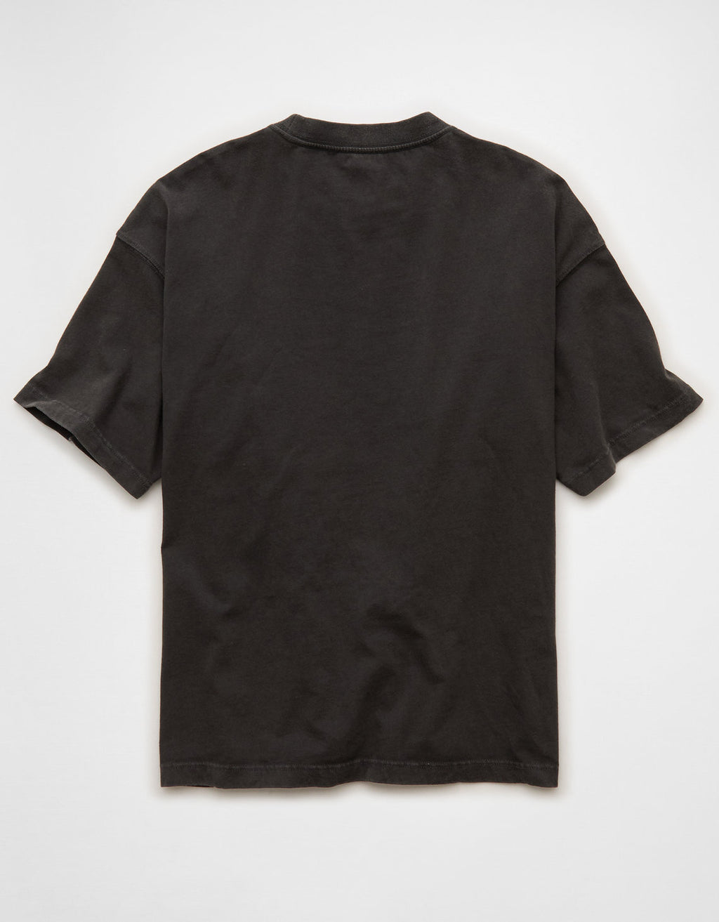 Camiseta Boxy fit afelpado Ae - Negro 1164_4999_094_b
