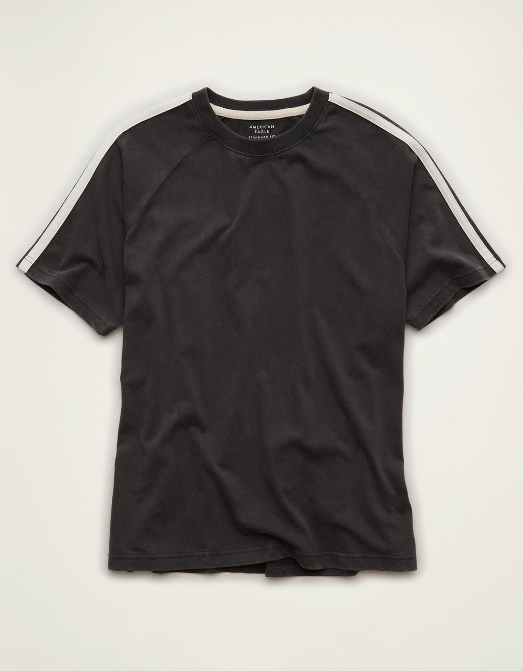 Camiseta Raglán de ajuste estándar Ae - Negro 1164_5244_094_f