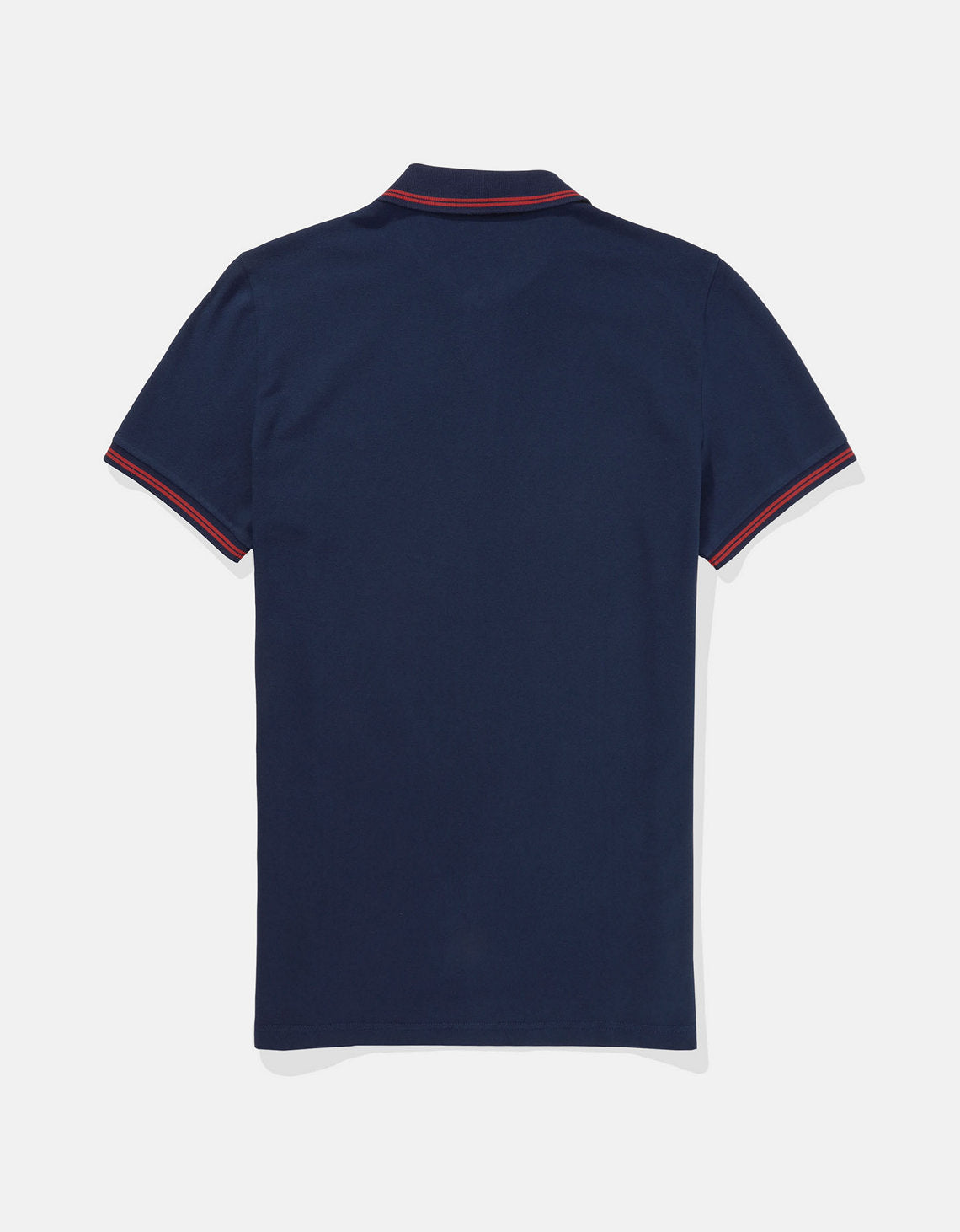 Camiseta Polo en Pique Ae con Logo - Azul 1165_2902_483_b