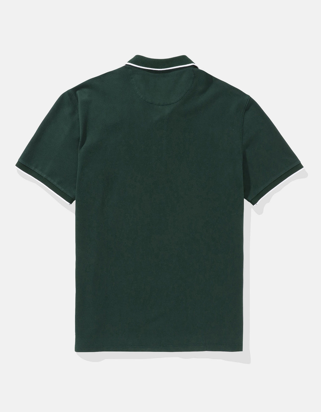 Polo de Piqué Elástico con Apariencia Desgastada para Hombre - Verde 1165_4559_300_b