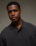 Camiseta Tipo Polo Boxy Ae - Negro 1165_4983_167_of