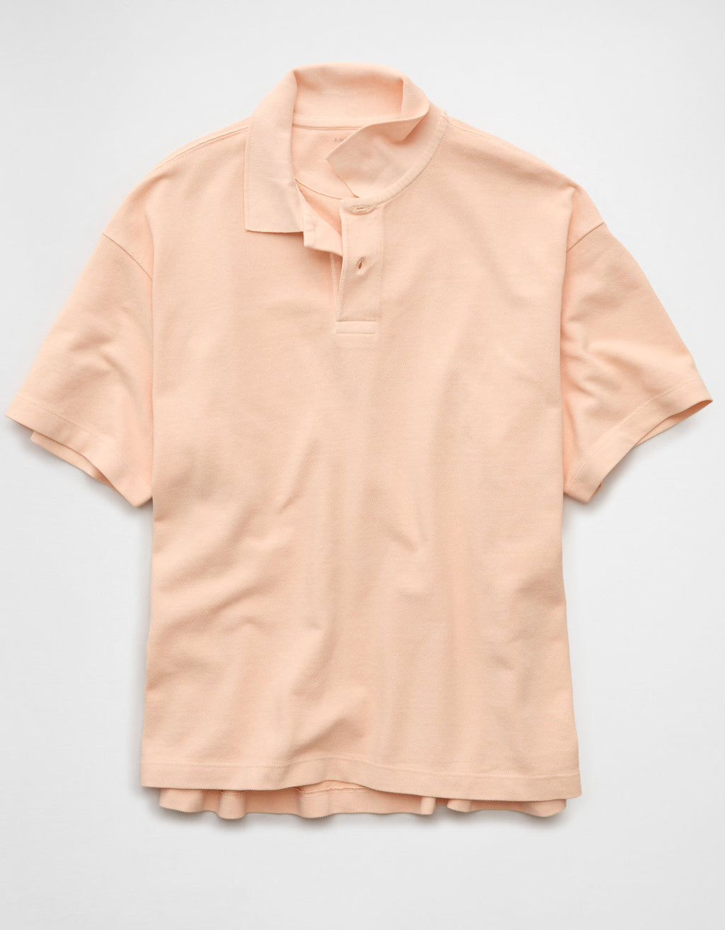 Camiseta Tipo Polo Boxy Ae - Rosa 1165_4983_199_f