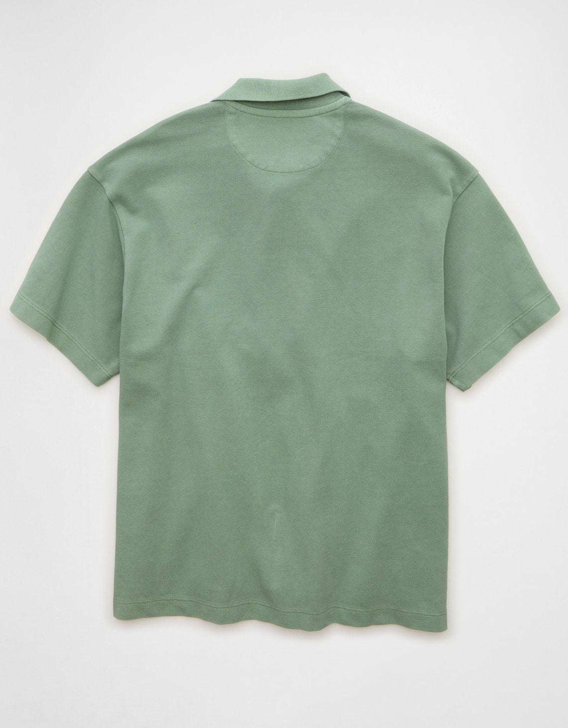 Camiseta Tipo Polo Boxy Ae - Verde 1165_4983_300_b