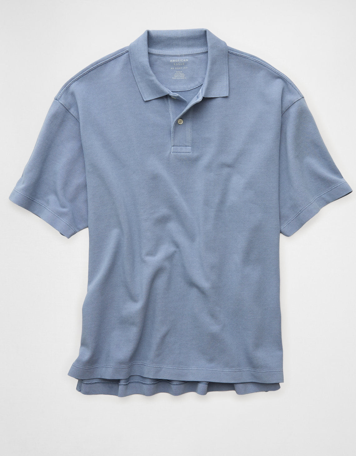 Camiseta Tipo Polo Boxy Ae - Azul 1165_4983_400_f