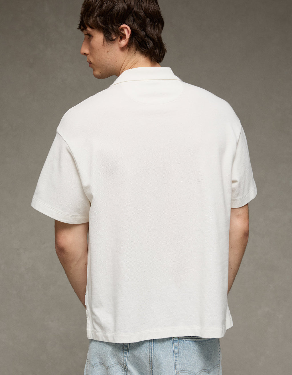 Camiseta Polo Boxy Ae - Blanco 1165_5093_100_ob