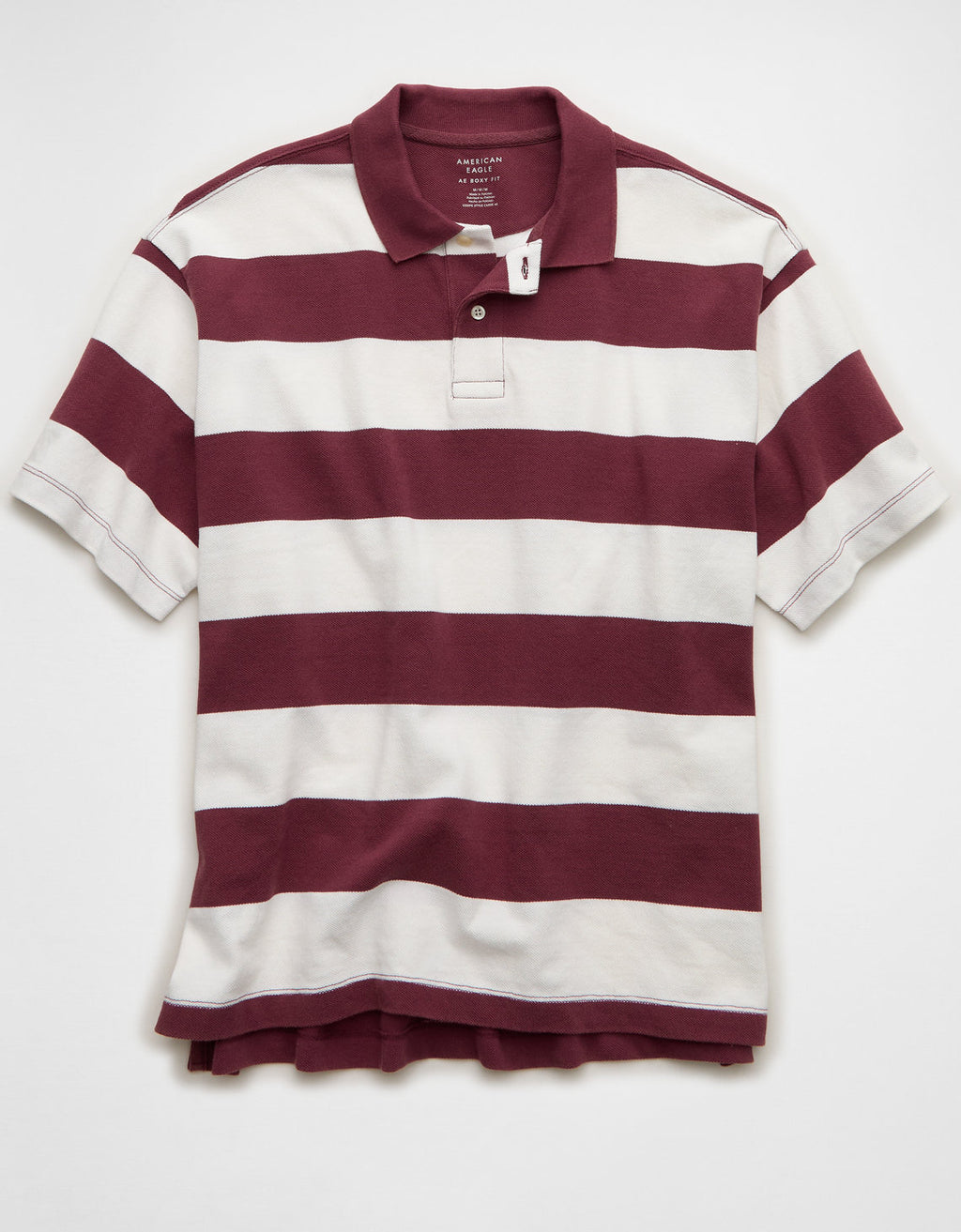 Camiseta Polo Piqué Boxy fit Ae - Generico 1165_5160_604_f