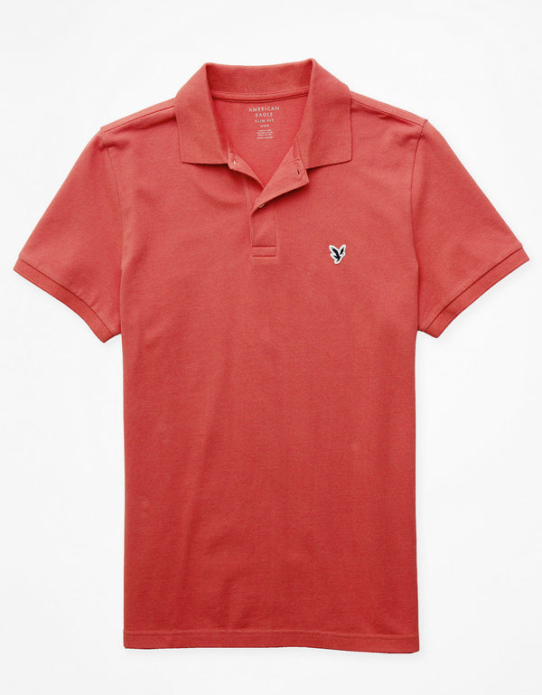 Camiseta Tipo Polo Slim Fit Ae - Generico