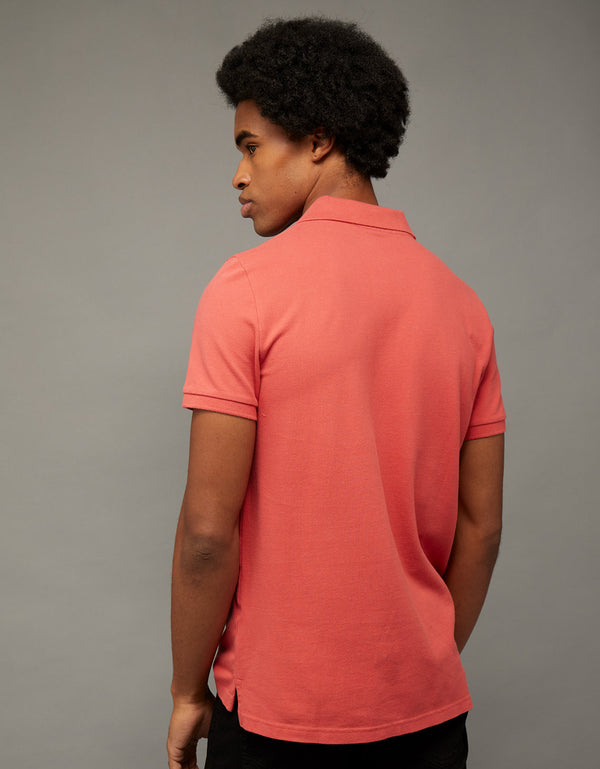 Camiseta Tipo Polo Slim Fit Ae - Generico