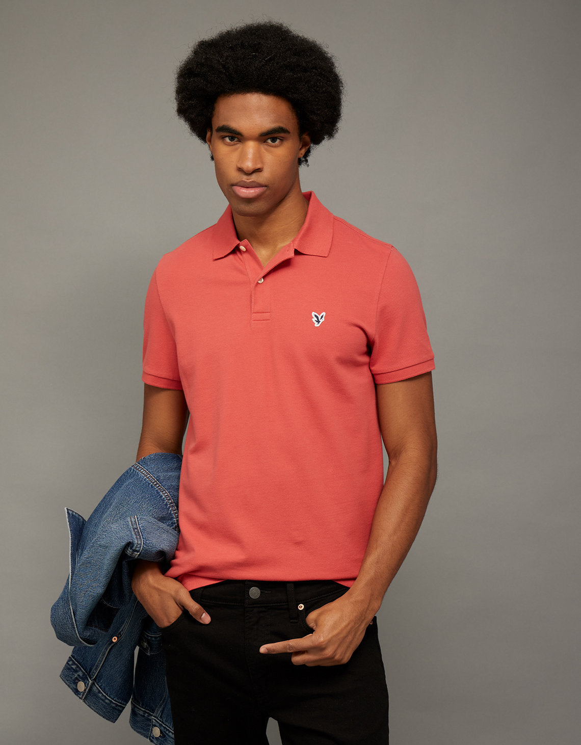 Camiseta Tipo Polo Slim Fit Ae - Generico 1165_9146_225_of