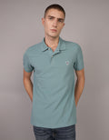Camiseta Tipo Polo Slim Fit Ae - Verde 1165_9146_330_of