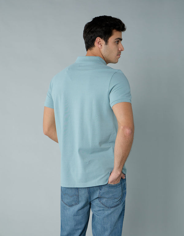 Camiseta Tipo Polo Slim Fit Ae - Generico