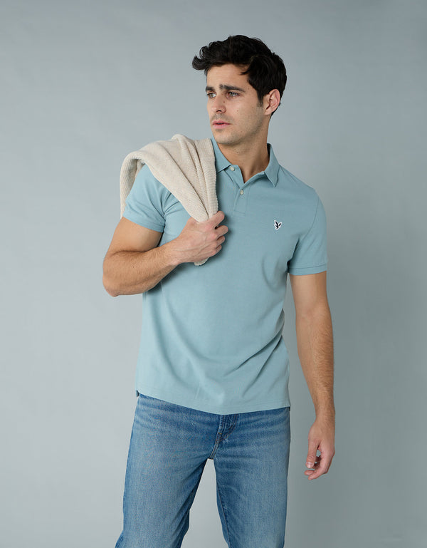 Camiseta Tipo Polo Slim Fit Ae - Generico