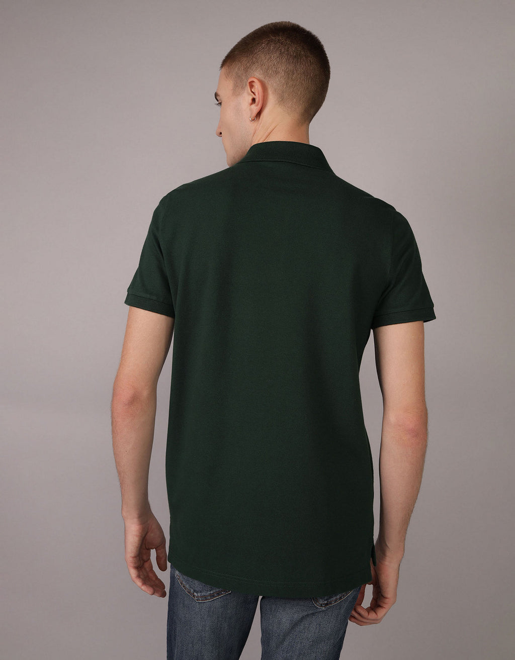 Camiseta Tipo Polo Slim Fit Ae - Generico 1165_9146_337_ob