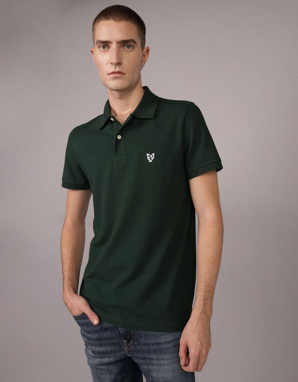 Camiseta Tipo Polo Slim Fit Ae - Generico