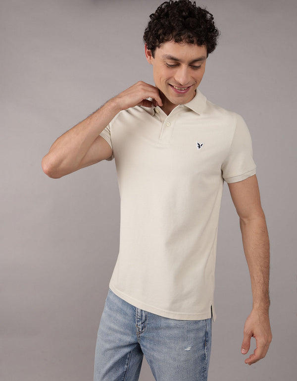 Camiseta Tipo Polo Slim Fit Ae - Generico