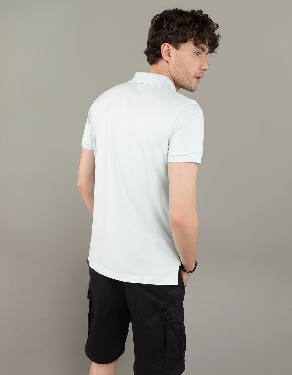 Camiseta Tipo Polo Slim Fit Ae - Generico 1165_9146_398_ob