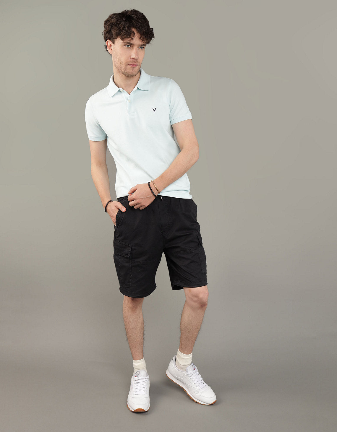 Camiseta Tipo Polo Slim Fit Ae - Generico 1165_9146_398_of
